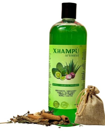 Xhampú Artesanal Acelerador de Crecimiento 1 lt